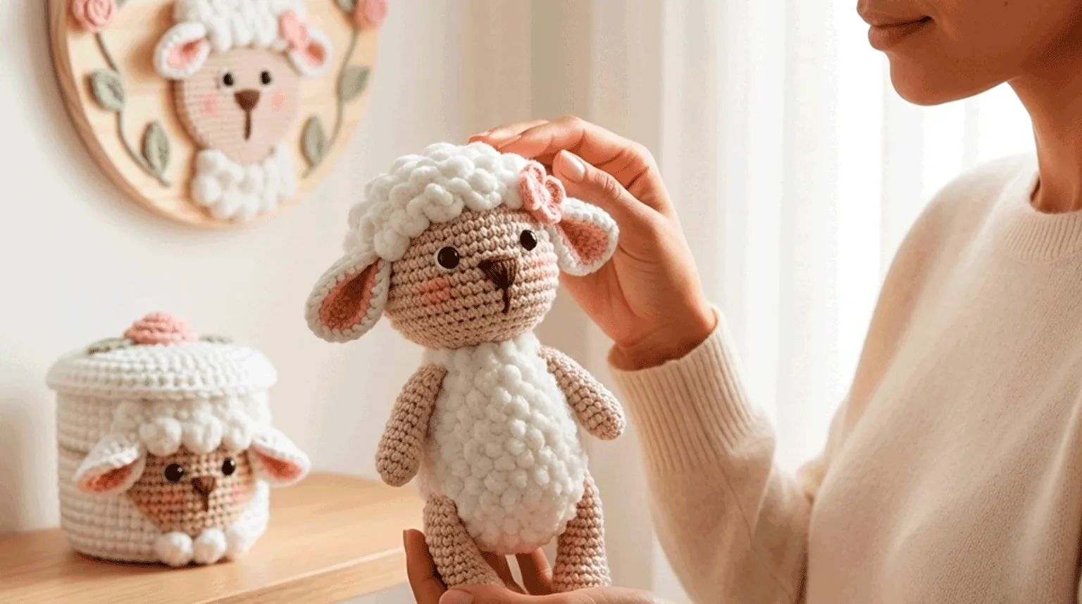Amigurumi artesanal de crochê